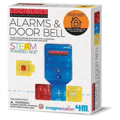 SMART CIRCUIT-ALARM AND DOORBELL E-BUILDING BLOCKS SYSTEM