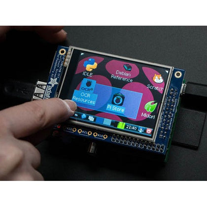 PITFT ASSEMBLED TFT TOUCHSCREEN FOR RASPBERRY PI 320X240 2.8IN