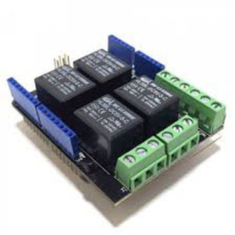 4 RELAY SHIELD  COMPATIBLE WITH ARDUINO
