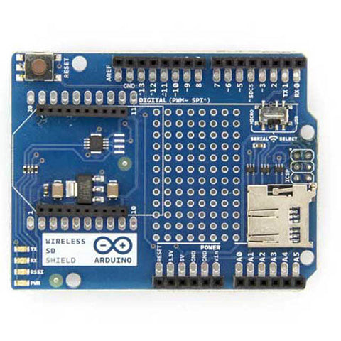 ARDUINO WIRELESS SD SHIELD {{