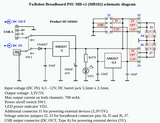 POWER SUPPLY MODULE O/P 3.3/5V I/P 6.5-12VDC BREADBOARD MOUNT