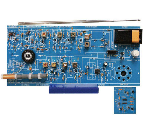 AM FM RADIO KIT USING IC AND TRANSISTOR