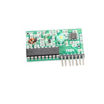 RF RECEIVER 315MHZ 4 CHANNEL DO 1 2 3