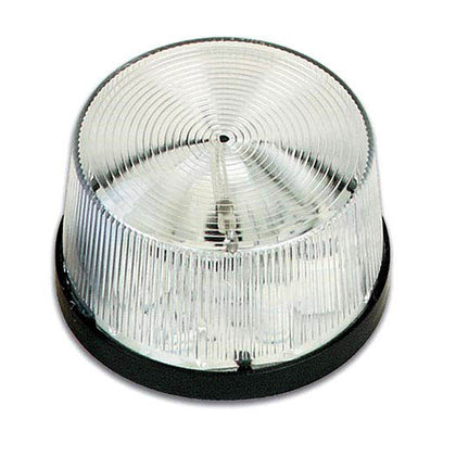 STROBE LIGHT 12VDC CLEAR FLASHIN LED