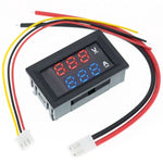 PANEL METER DIGITAL 0-100V 10A DUAL DISPLAY VOLTAGE & CURRENT