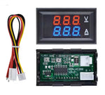 PANEL METER DIGITAL 0-100V 10A DUAL DISPLAY VOLTAGE & CURRENT