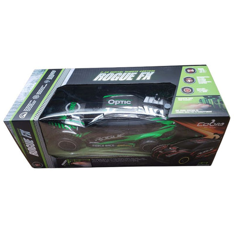 COBRA RC ROGUE F/X STEAM CAR GREEN/BLACK