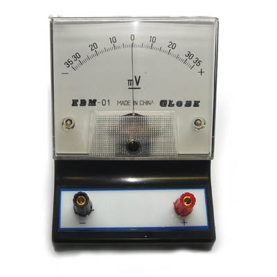 METER ANALOG BENCHTOP 35-0-35MV DC VOLTMETER EDUCATIONAL