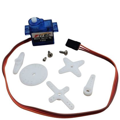 MOTOR SERVO MICRO FS90 4.8-6V 1.4KG-CM