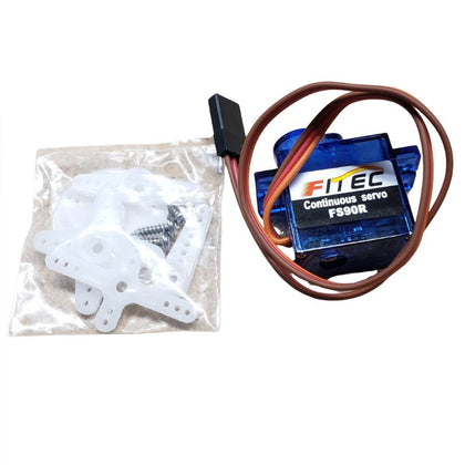 MOTOR SERVO MICRO CONTINUOUS 130RPM 1.5KG-CM