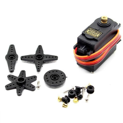 MOTOR SERVO 4.8-7.2V HALF METAL GEARS 360 DEGREES ASSEMBLTY REQD