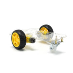 2 WHEEL DRIVE MOTOR CHASSIS BATTERY BOX KIT FOR ARDUINO