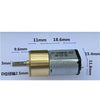MOTOR GEAR 1.5-3V 260RPM FULL METAL GEAR HIGH TORQUE