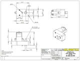 MOTOR GEAR 6V 48RPM GEAR RATIO 224:1 OFFSET SHAFT