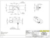 MOTOR GEAR 3-6V 160RPM GEAR RATIO 120:1 MINI 90DEG