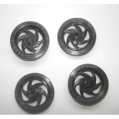 WHEEL FRONT 1.37IN WITH END CAP FITS 3MM AXLE