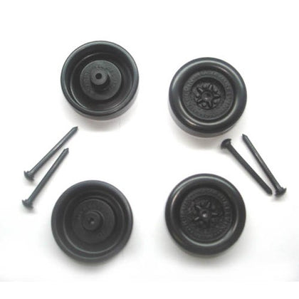 WHEEL SET FOR HIGH SPEED 1.125IN FITS 3MM AXLE + AXLE 1IN LONG