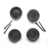 WHEEL SET FOR HIGH SPEED 1.125IN FITS 3MM AXLE + AXLE 1IN LONG