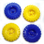 WHEELS 4PK 3IN DIAMETER FITS 3MM AXLE