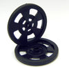 WHEEL PLASTIC 69MM DIA BLACK 7.62MM WIDE