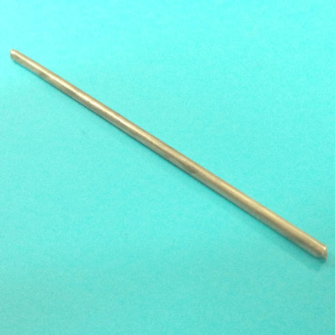 AXLE METAL 3.9IN LONG 0.12IN DIA COPPER ROUND BAR ROD-100 MM LONG