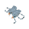 GEAR BOX KIT-SIX LEGGED WALKING ROBOT 1:36 200RPM