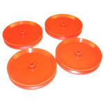 PULLEY SET 50MM DIA W/4MM HOLE