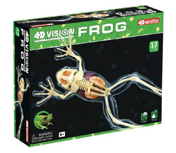 FROG SKELETON MODEL-AGES 8+ {{4D-VISION