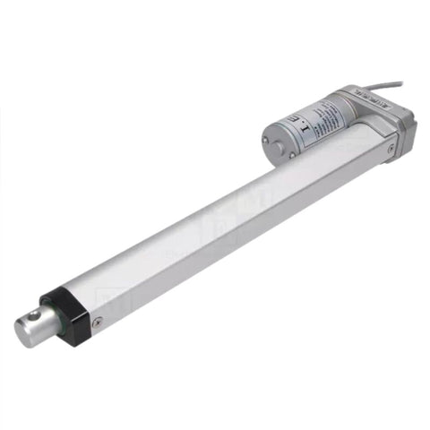 LINEAR ACTUATOR 12V 50KGF 10IN STROKE 14.6MM/S 20:1 GEAR RATIO