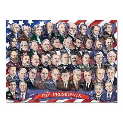 AMERICAN PRESIDENTS FLOOR PUZZLE AGES 6+