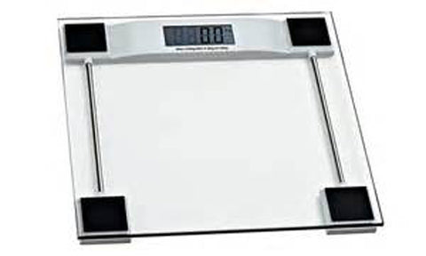 WEIGHING SCALE DIGITAL-BATHROOM MAX WEIGHT CAPACITY:150KG(330LB)