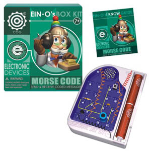 MORSE CODE-ELECTRONIC DEVICES {{DISPLAY IN WHITE BOX
