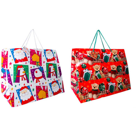 CHRISTMAS GIFT BAG 13X16IN