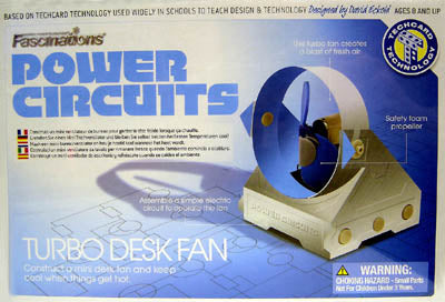 POWER CIRCUITS TURBO DESK FAN {{