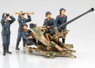 GERMAN 3.7CM FLAK ANTI-AIRCRAFT GUN