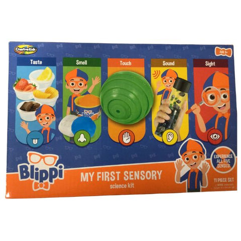 MY FIRST SENSORY KIT BLIPPI THE 5 SENSES