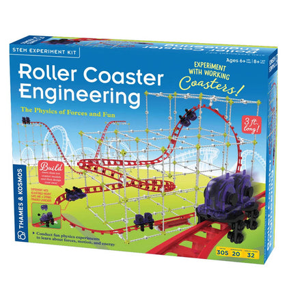 ROLLER COASTER ENGINEERING 20 EXPERIMENTS 305PCS/BOX