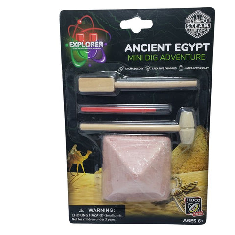 EXCAVATION KIT-ANCIENT EGYPT MINI DIG ADVENTURE ASSORTED