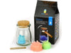 CRYSTAL GARDEN WISH FLOWER ASSORTED COLOR AND MESSAGE