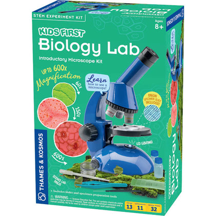 KIDS FIRST BIOLOGY LAB INTRODUCTORY MICOROSCOPE KIT