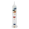 GALILEO THERMOMETER-14IN TALL WITH 5 FLOATING  SPHERESMORE STO