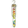 GALILEO THERMOMETER-17.5IN TALL WITH 11 FLOATING SPHERES