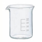 BEAKER 50ML CLEAR GLASS