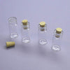 BOTTLE CLEAR GLASS 32MM TALL