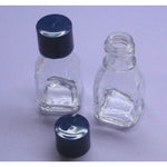 BOTTLE CLEAR GLASS 14ML WITH CAP