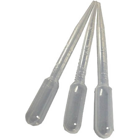 PIPETTES GRADUATED 3ML PLASTIC