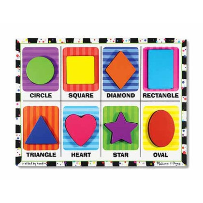SHAPES CHUNKY PUZZLE-AGES 2+