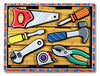 TOOLS CHUNKY PUZZLE-AGES 2+
