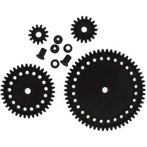 GEAR ADVANCED SET PLASTIC INCLUDES 58T 38T 18T 13T 4INSERT