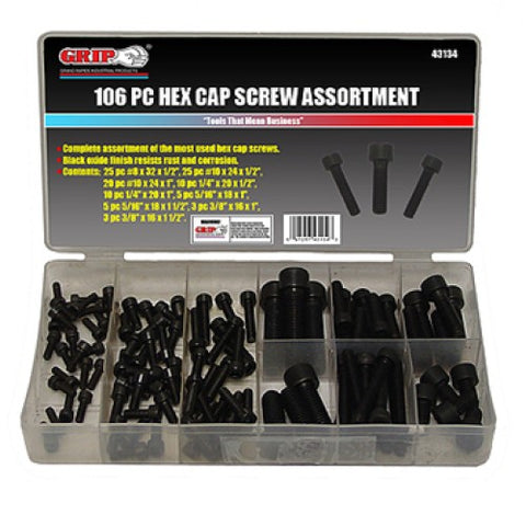 HEX SOCKET CAP SCREWS ASSORTED